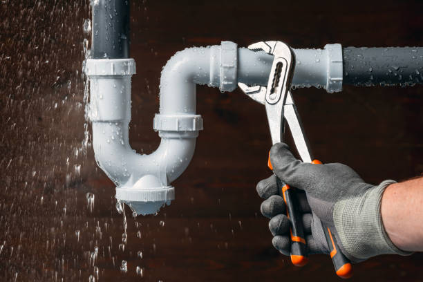 Professional Sewer Line Repair technician working in Charlestown, IN